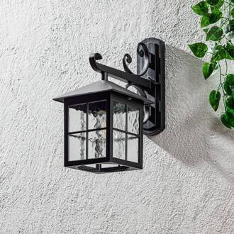 Buitenwandlamp Winchester BL19 zwart, helder