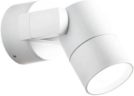 Buitenwandspot Skiros, IP55, wit