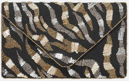 Bulaggi Zebra clutch kralen zwart - No Size