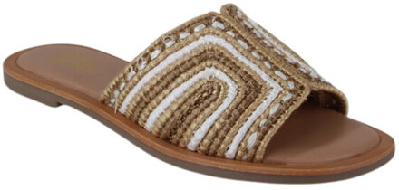 Bullboxer 6rs0030703-8583 dames slippers - maat 38 Zilver