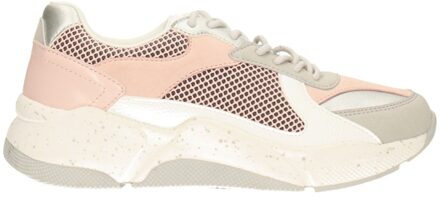 Bullboxer Sneakers 077034F5S_LGPNTD Wit / Roze maat