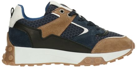 Bullboxer Sneakers ATP001E5LABENY Blauw / Bruin maat