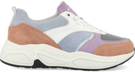 Bullboxer Sneakers AWJ000E5C_SMWH Blauw / Paars maat