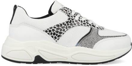 Bullboxer Sneakers AWJ000E5L_WHBK Wit maat