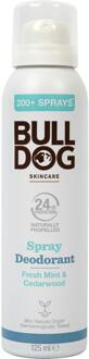 Bulldog Deodorant Bulldog Fresh Mint & Cedarwood Spray Deodorant 125 ml