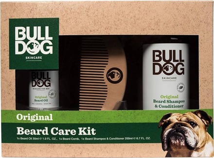 Bulldog Geschenkset Bulldog Beard Care Kit 30 ml + 1 st + 200 ml