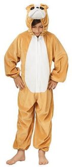 Bulldog Onesie Kind Geel - Beige - Creme