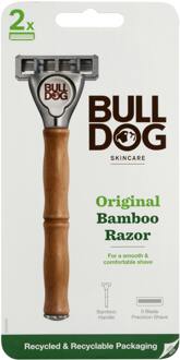 Bulldog Scheermesje Bulldog Original Bamboo Razor 1+2PCE 3 st