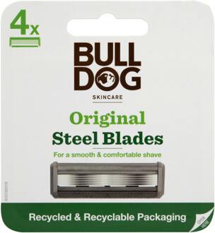 Bulldog Scheermesjes Bulldog Original Steel Blades 4PCE 4 st
