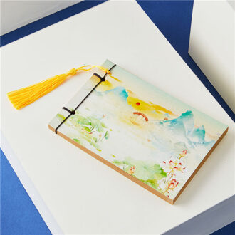 Bullet Journal Notebook Wekelijkse Planner Briefpapier Winkel School Chinese Stijl Kwastje Retro Handgemaakte Schetsboeken Notepad 016007