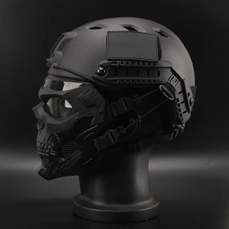 Bulletproof Helmet Skull Mask Light Tactical Cycling Outdoor Sports Shooting Men And Women CS Mask