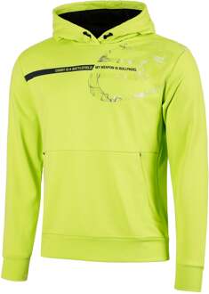 Bullpadel Baiona Sweater met capuchon Heren limoen