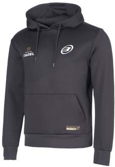 Bullpadel Baque Sweater met capuchon Heren donkergrijs