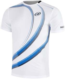 Bullpadel Beque T-shirt Heren-Wit,Lichtblauw - XL,XXL