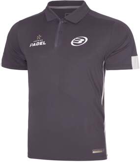 Bullpadel Bogue Polo Heren donkergrijs - S,M,L,XL,XXL