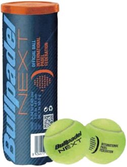 Bullpadel BP FIP Next 3 Ballen Padelballen 1 Geel