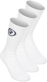 Bullpadel BP262 (PACK DE 3) Sportsokken Unisex-wit - 38-41,42-44