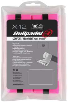 Bullpadel GB-1601 PACK 12 COMFORT ABSORBENT-Pink - nosize