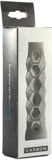 Bullpadel Hesacore Carbon Verpakking 1 Stuk-Zwart - nosize