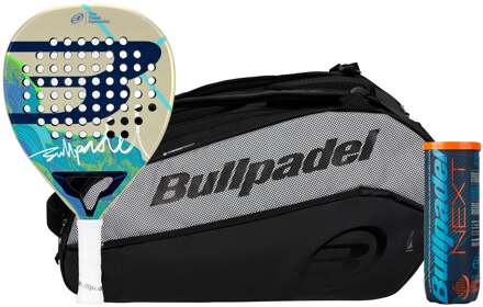 Bullpadel Iconic Light 26 Plus rackettas, Plus balverpakking crème - nosize