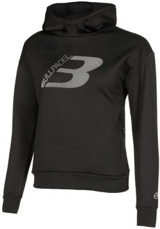 Bullpadel Incoe Sweater Met Capuchon Dames zwart - XL