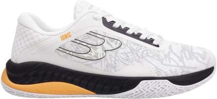 Bullpadel IONIC 25V Padel Schoen Heren-Wit,Grijs - 40,41,42,42.5,43,43.5,44,44.5,45,46