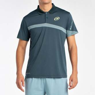 Bullpadel Lucir Polo Heren-Petrolblauw - S,M,L,XL,XXL