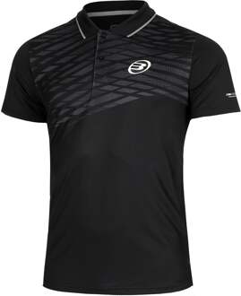Bullpadel Mojan Polo Heren-Zwart - S,M,L,XL,XXL