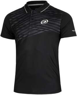 Bullpadel Mojan Polo Heren-Zwart - S