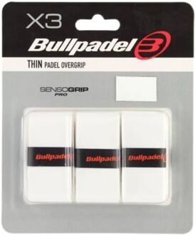 Bullpadel Over Grip Padel grip 1 Wit