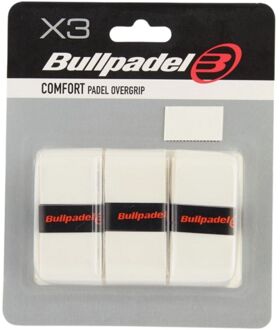 Bullpadel Overgrip Comfort Tennis Grips 1 Wit