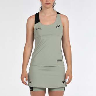 Bullpadel Pirac Tanktop Dames olijf - XL