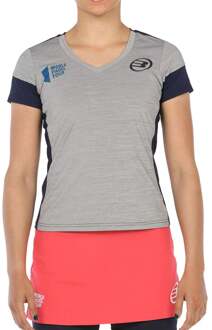 Bullpadel Rollaz T-shirt Dames-Grijs,Zwart - XS