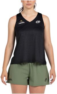 Bullpadel Tennis Singlet Dames L/40 Zwart
