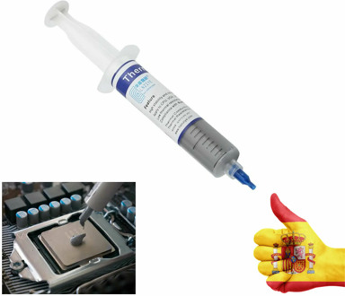 BULLSHOP Paste Termica Processor Grey 30g for PC CPU Computer PS4 Xbox in Syringe HY510 30 gr Syringe Fat micro 30 gr