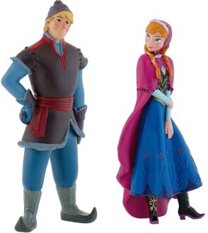 Bullyland Speelfiguur Bullyland Frozen Kristoff en Anna