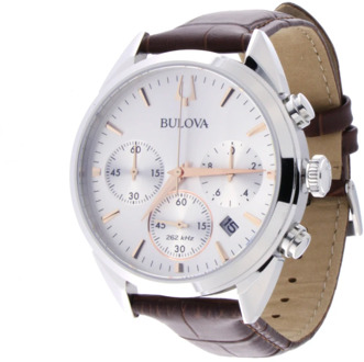 BULOVA 96B370 - Crono High Precision -262kHz- Bulova , Gray , Dames - ONE Size