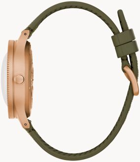 BULOVA Archive Series Mil Ships 150th Anniversary Edition Heren Horloge Groen 98A324 - One Size