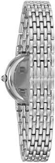 BULOVA Dames Horloge Zilverkleurig 96R241