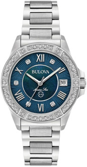 BULOVA Horloge - Vrouwen - Zilverkleurig Ø 32 96R215