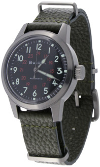 BULOVA Man - 98a255 - Hack Horloge Bulova , Black , Heren - ONE Size