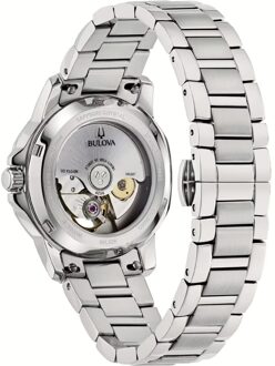BULOVA Marine Star Dames Zilveren Horloge 96L326 - maat