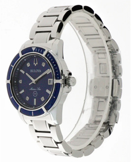 BULOVA Marine Star Lady Quartz Horloge Bulova , Blue , Dames - ONE Size