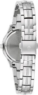 BULOVA Phantom Crystal dameshorloge Zilverkleurig 96L291 - maat