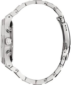 BULOVA Precisionist Heren Zilveren Horloge 96B410