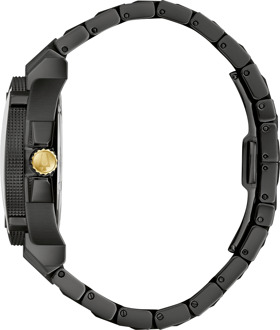 BULOVA Precisionist Icon Heren Zwarte Horloge 98B408 - One Size
