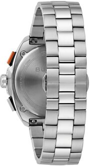 BULOVA Racer Chronograph Heren Horloge Zilverkleurig 98B432 - maat