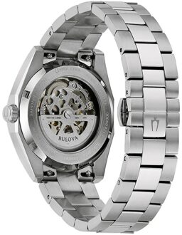 BULOVA Surveyor Heren Horloge Zilverkleurig 96B469