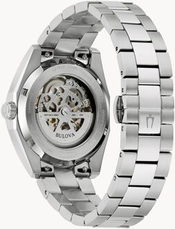 BULOVA Surveyor Heren Horloge Zilverkleurig 96B470