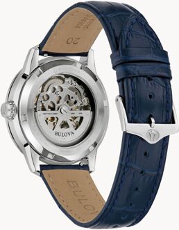 BULOVA Sutton Heren Horloge Blauw 96A330